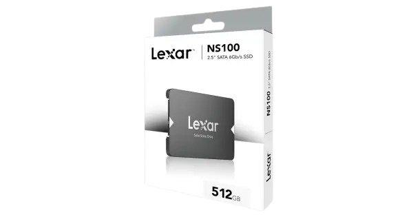 LEXAR NS100 512GB SATA SSD