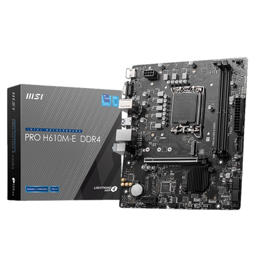 MSI PRO H610M-E DDR4 MOTHERBOARD