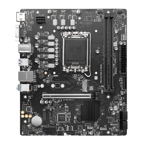 MSI PRO H610M-E DDR4 MOTHERBOARD - Image 2