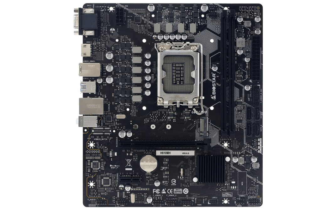 BIOSTAR H610M MOTHERBOARD - Image 2