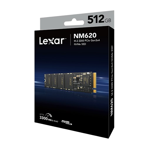 LEXAR NM620 512GB GEN3 NVMe