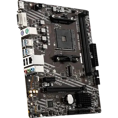 MSI A520M-A PRO MOTHERBOARD - Image 3