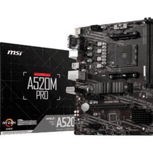 MSI A520M-A PRO MOTHERBOARD