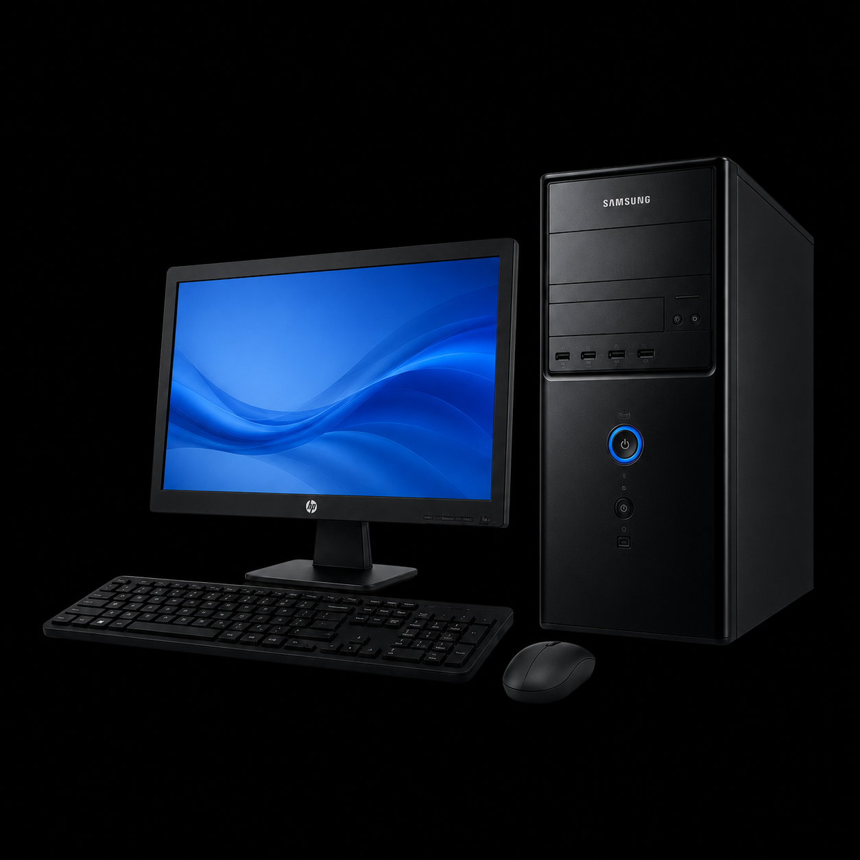 used samsung full set pc